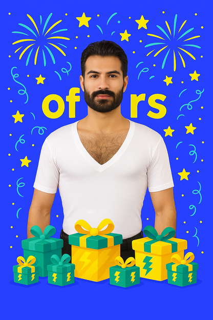 Men Offers ( Deep V Neck )