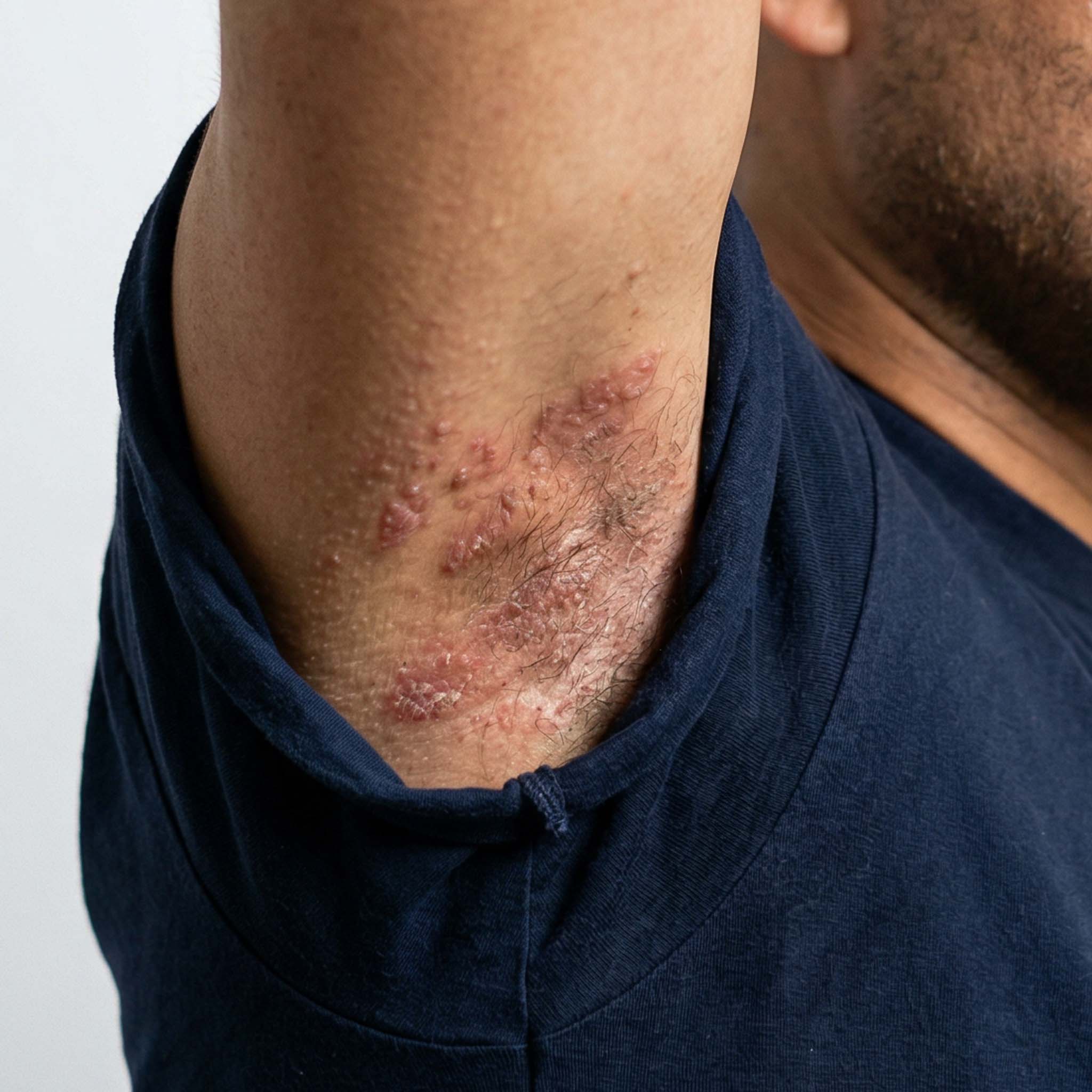 Before — skin irritation