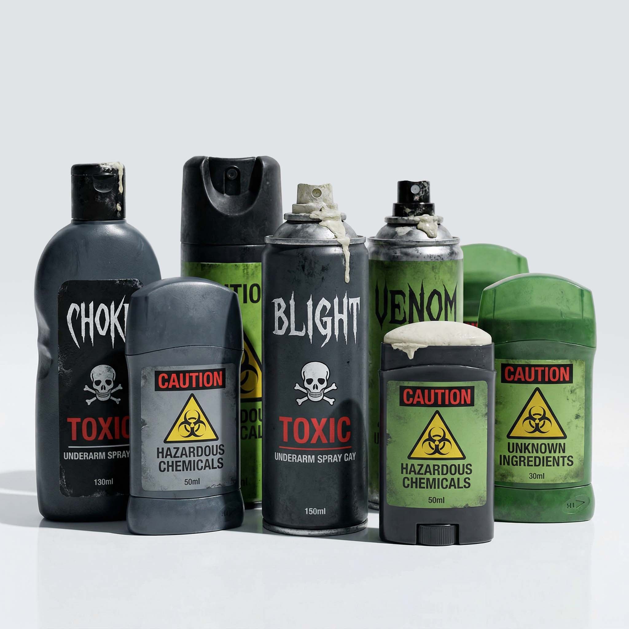 Chemical products harming your skin